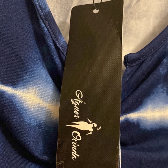 Agnes Orinda sleeveless tye dyed shirt size 3X - Picture 4 of 7